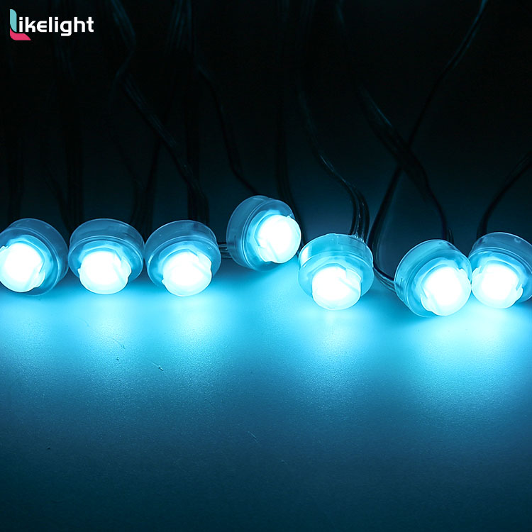 Detalle de pixel string LED APA102C 20mm